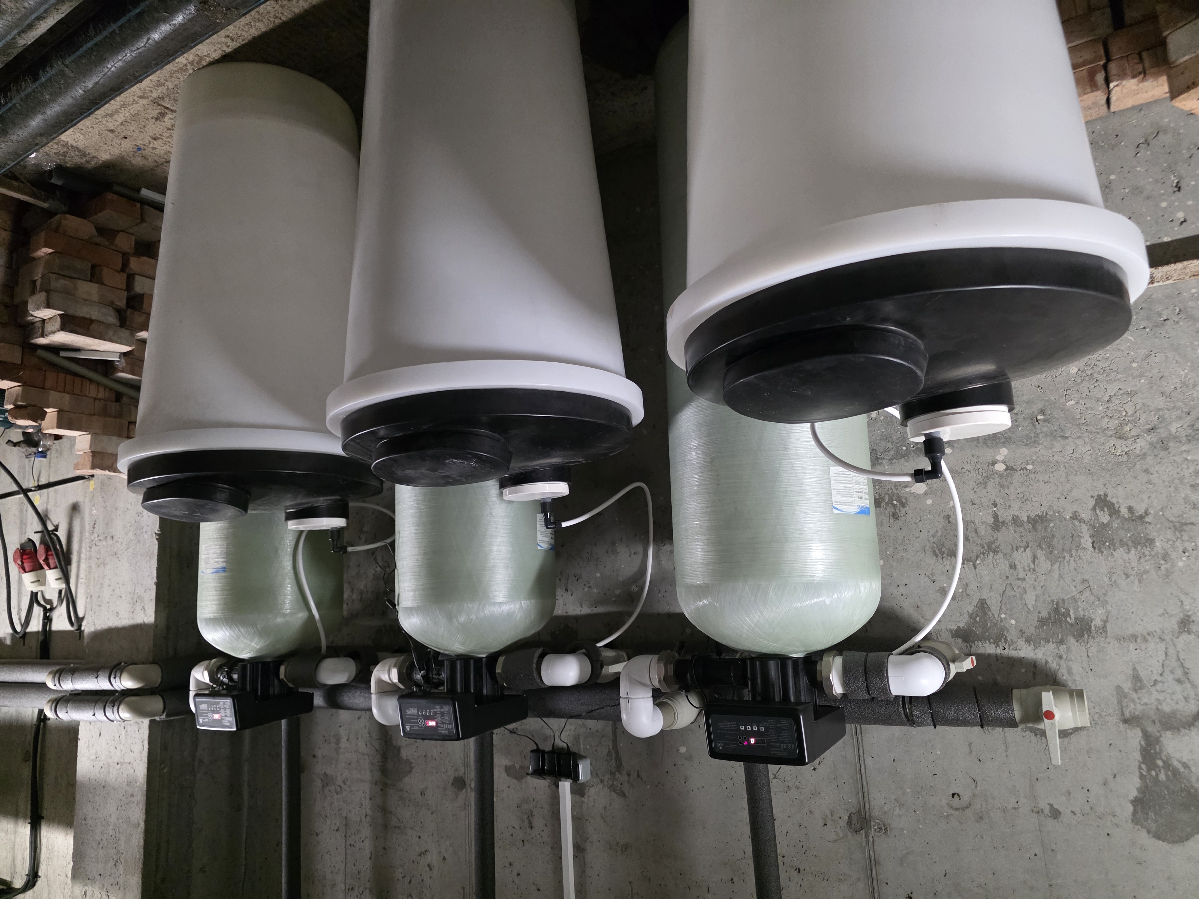 Узел системы водоочистки